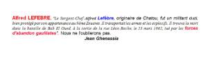 Highlight for Album: Sergent-Chef Alfred LEFEBRE